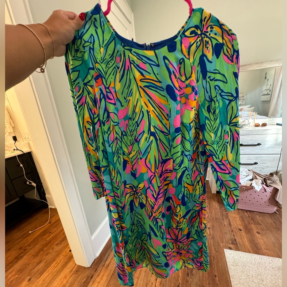 Lily Pulitzer colorful long sleeve dress